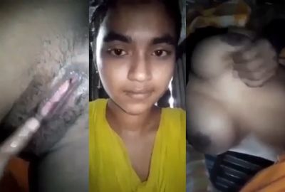 19-year-old desi girl's Indian teen xxx video of fingering