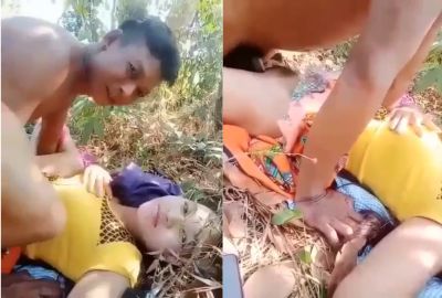 Nepali couple's outdoor sex video from the jungle