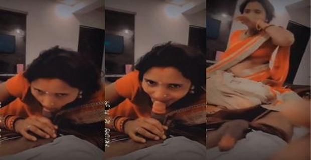 Bihari wife ne lover ko diya blowjob sex se pahale | Leaked Couple MMS Desi
