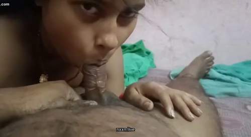 Dehati Girl Sucking little dick