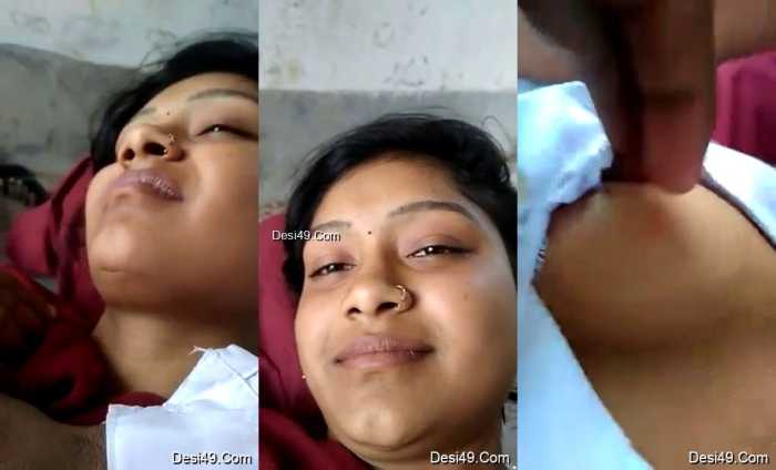 Hot Desi Leak Girl Boobs Pressing