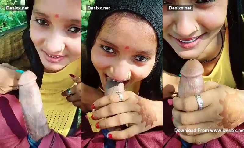 Desi49 Girl BlowJob Outdoor in Jungle