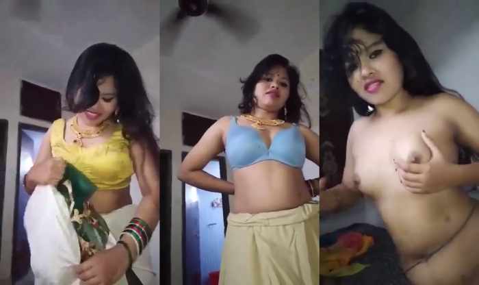 Hot Desi49 Girl Showing Small Soft Boobs