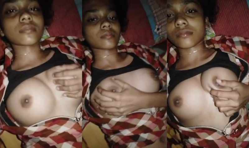 Village Girl Boobs Pressing Asli MMS